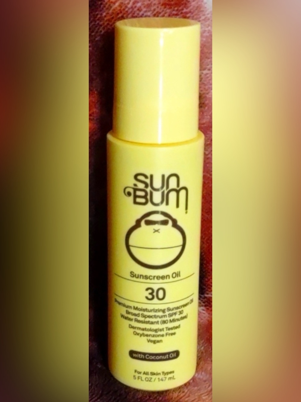 Sun Bum SPF 30 Premium Moisturizing Vegan Sunscreen Oil 5 fl oz - NEW! FULL SIZE